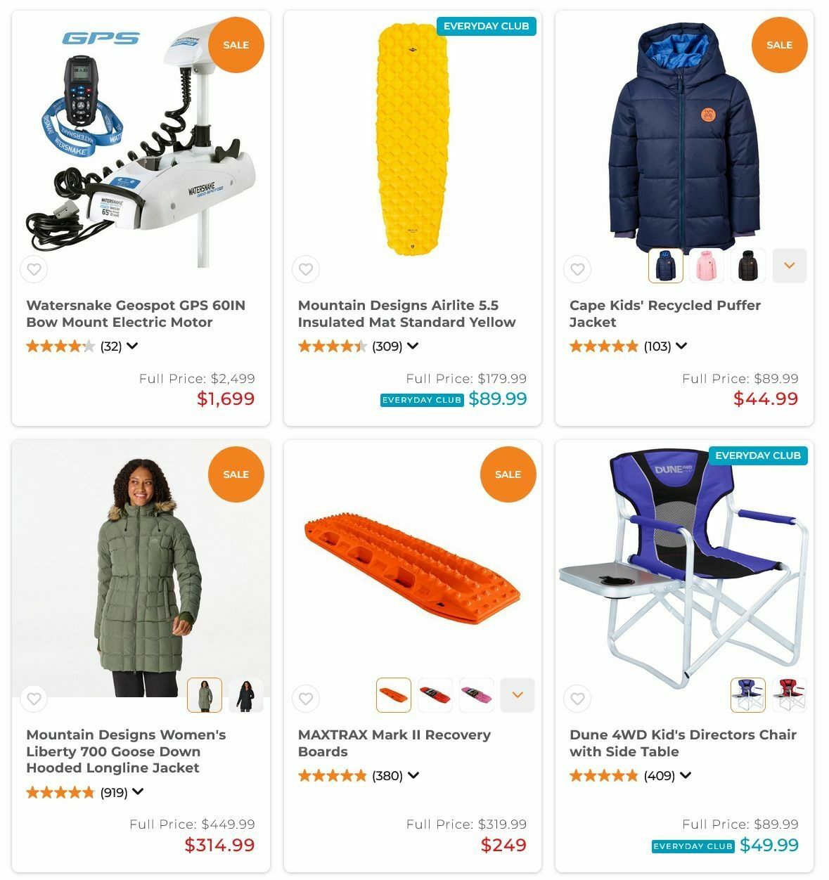 Anaconda Catalogues from 6 January