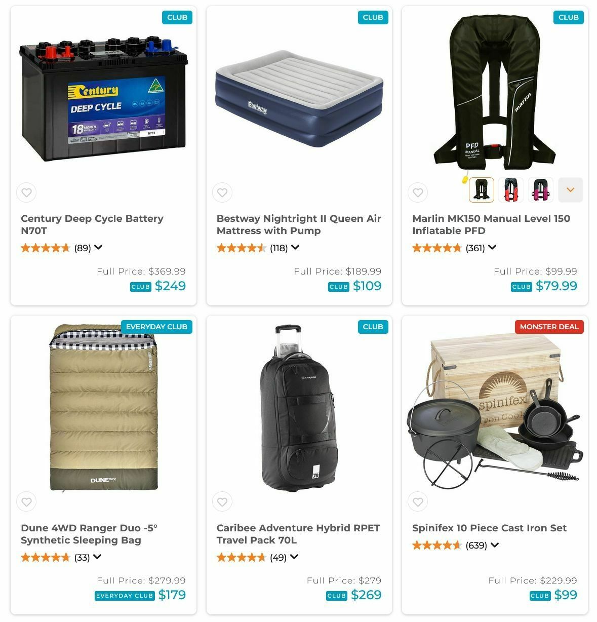 Anaconda Catalogues from 27 January