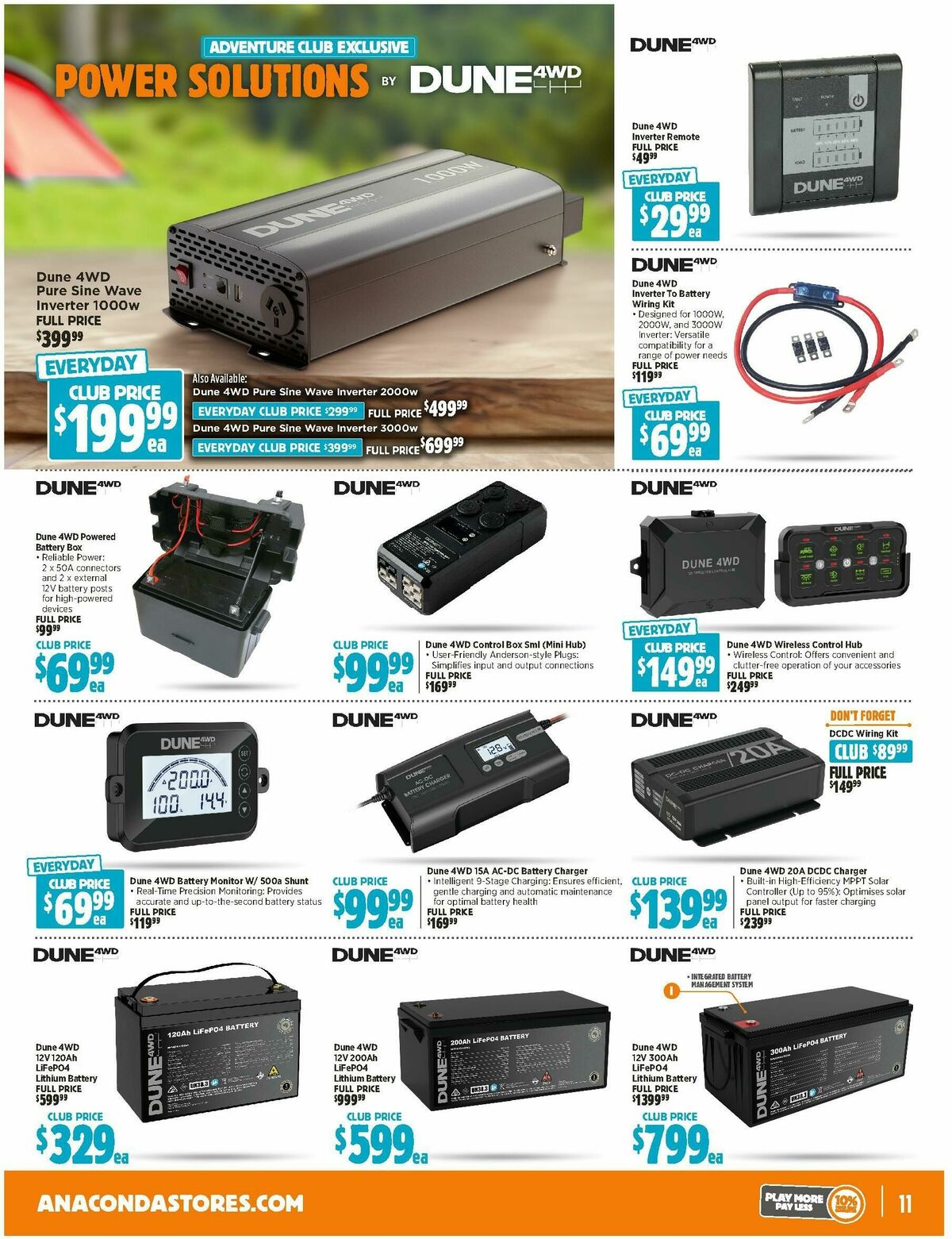 Anaconda Catalogues from 23 February