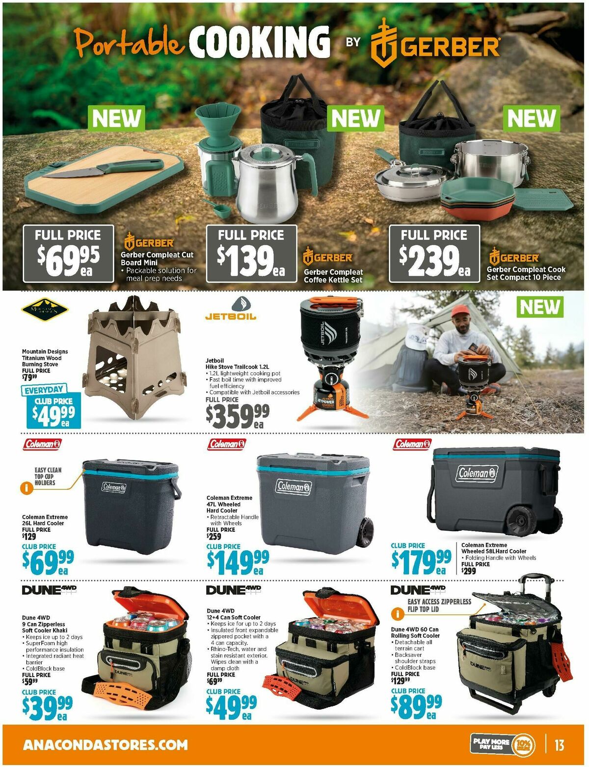 Anaconda Catalogues from 23 February