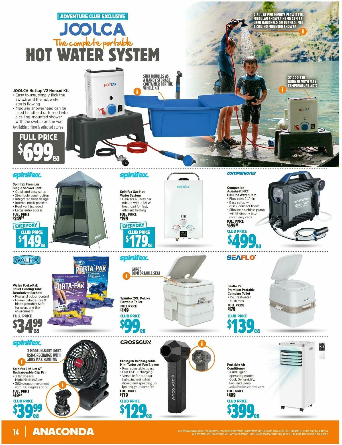 Anaconda Catalogues from 23 February