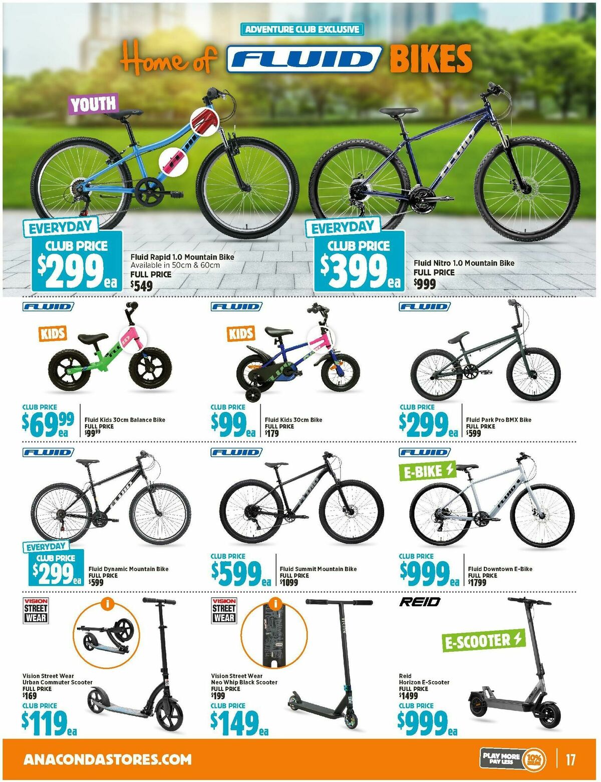 Anaconda Catalogues from 23 February