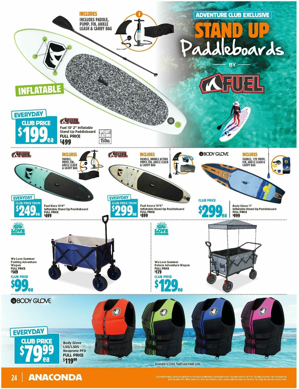 Anaconda Catalogues from 23 February