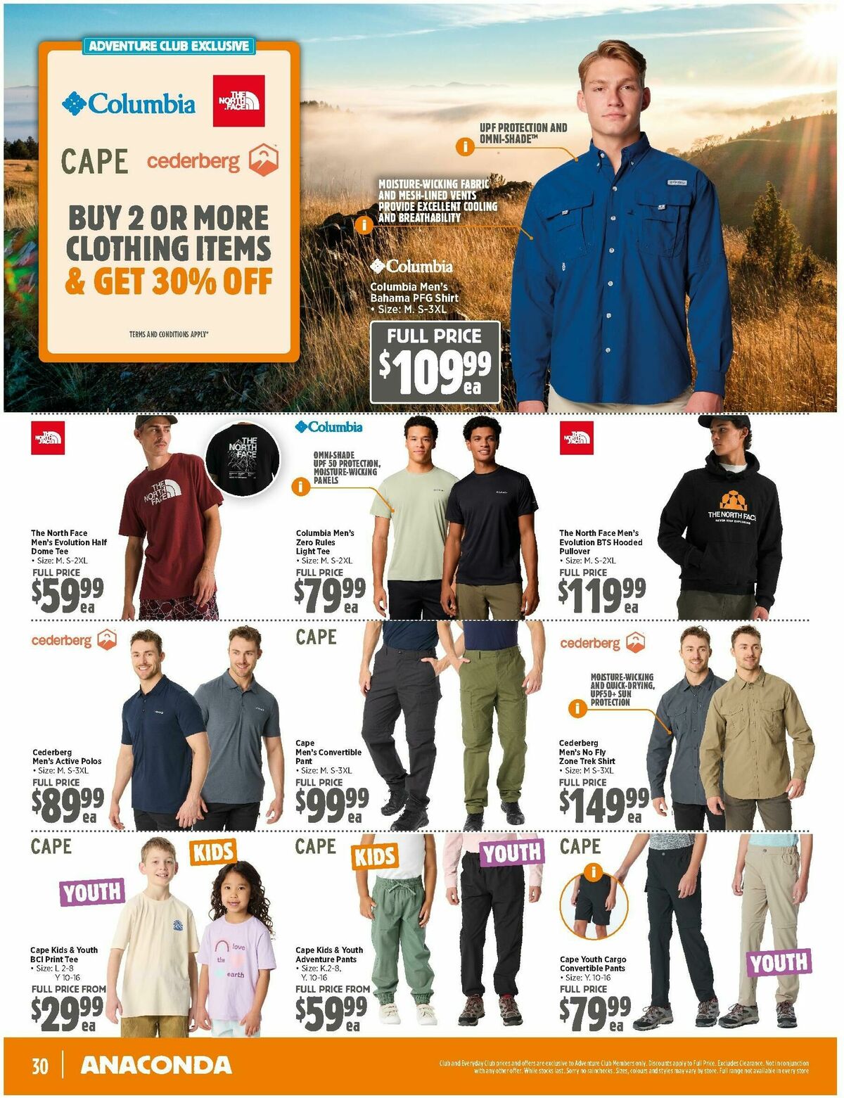 Anaconda Catalogues from 23 February