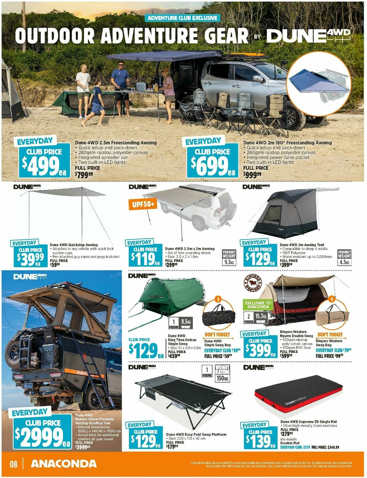 Anaconda Catalogues from 23 February