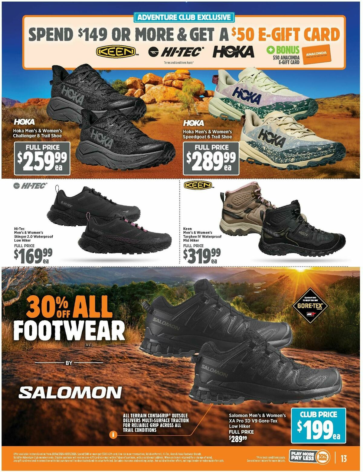 Anaconda Catalogues from 20 April