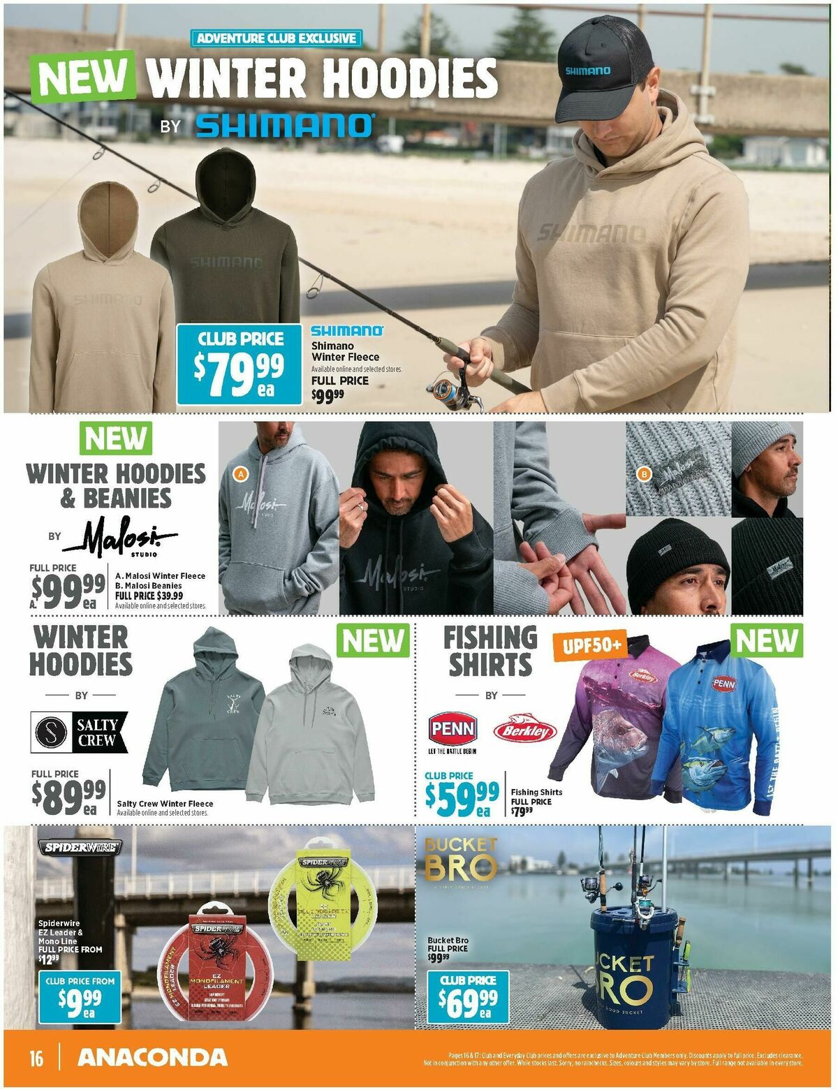 Anaconda Catalogues from 20 April