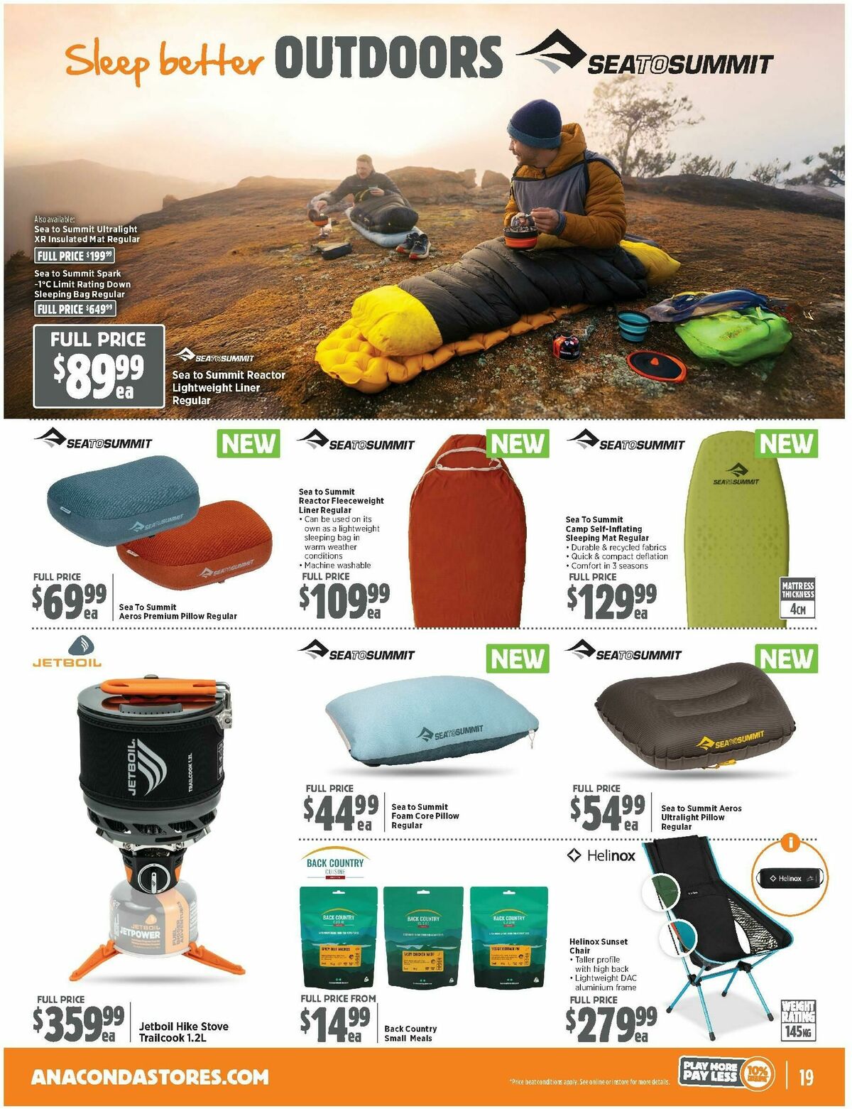 Anaconda Catalogues from 20 April