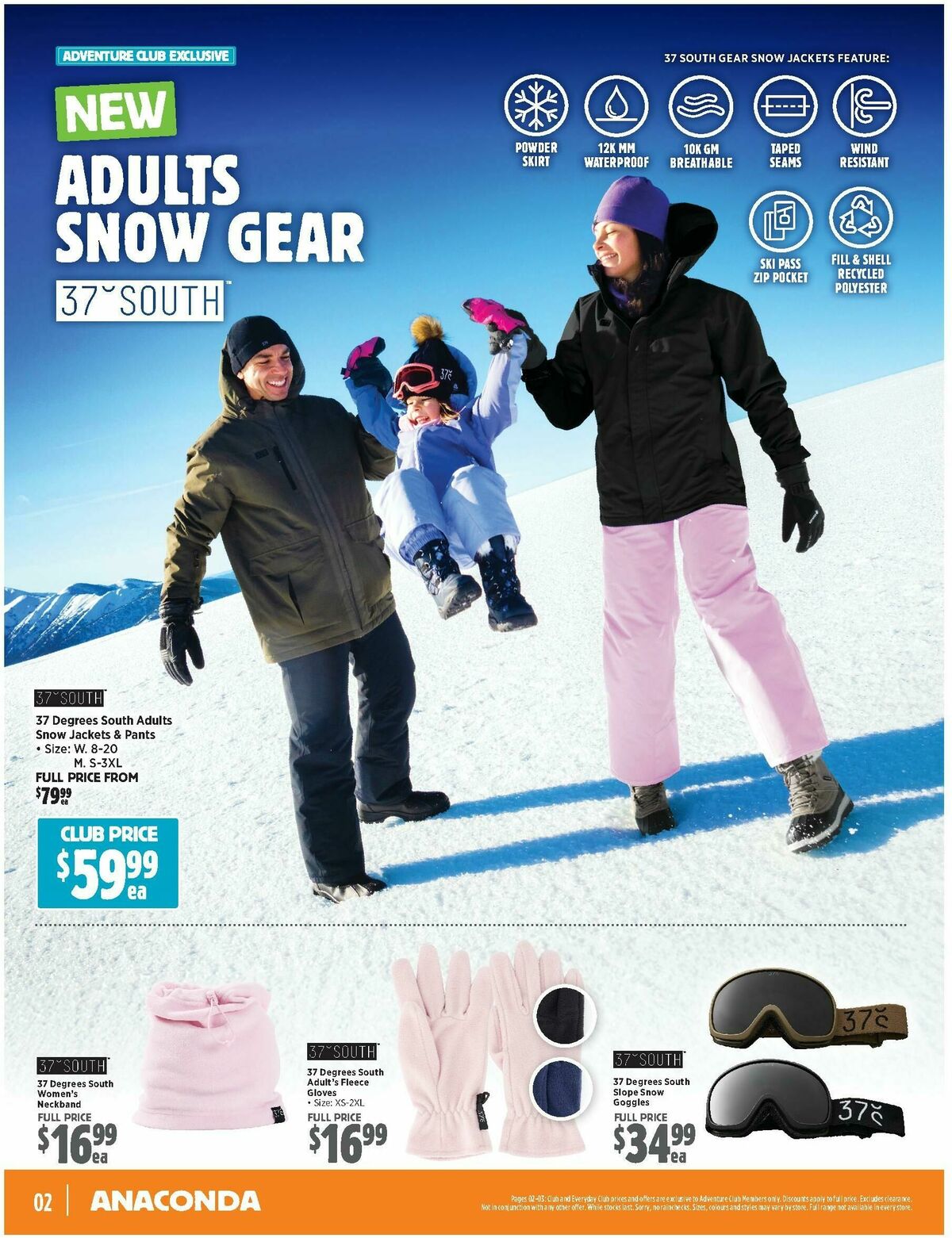 Anaconda Catalogues from 20 April