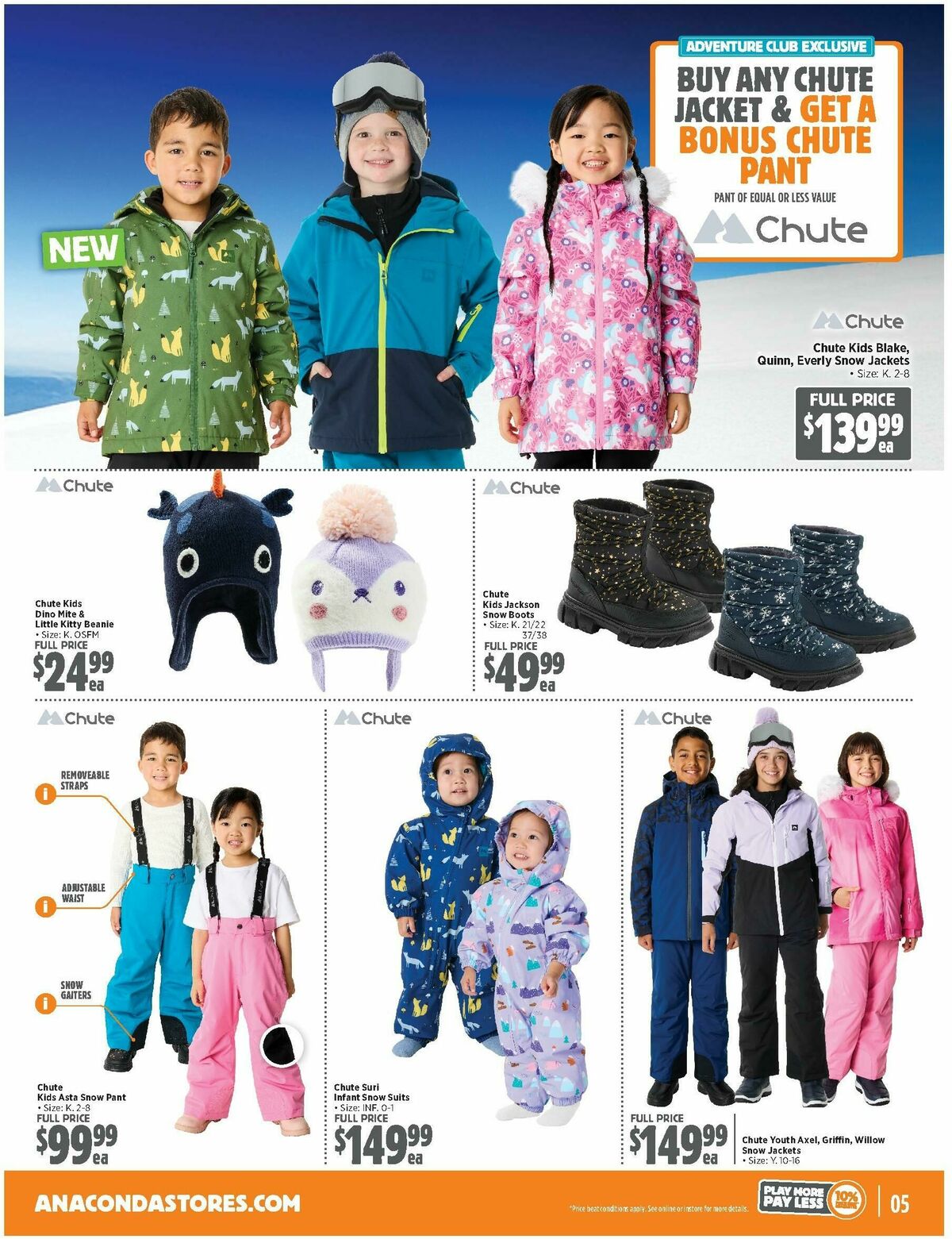 Anaconda Catalogues from 20 April