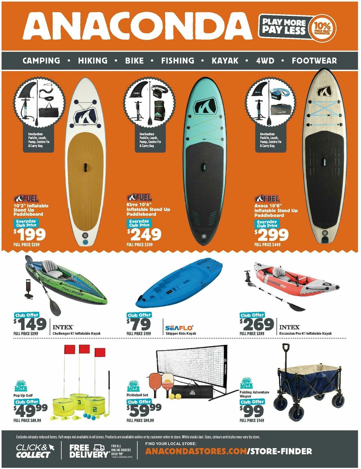 Anaconda Catalogues from 24 August
