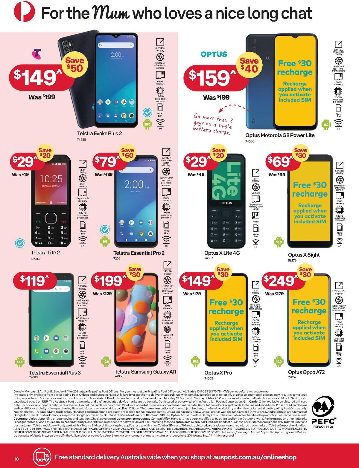 Australia Post Catalogues from 12 April