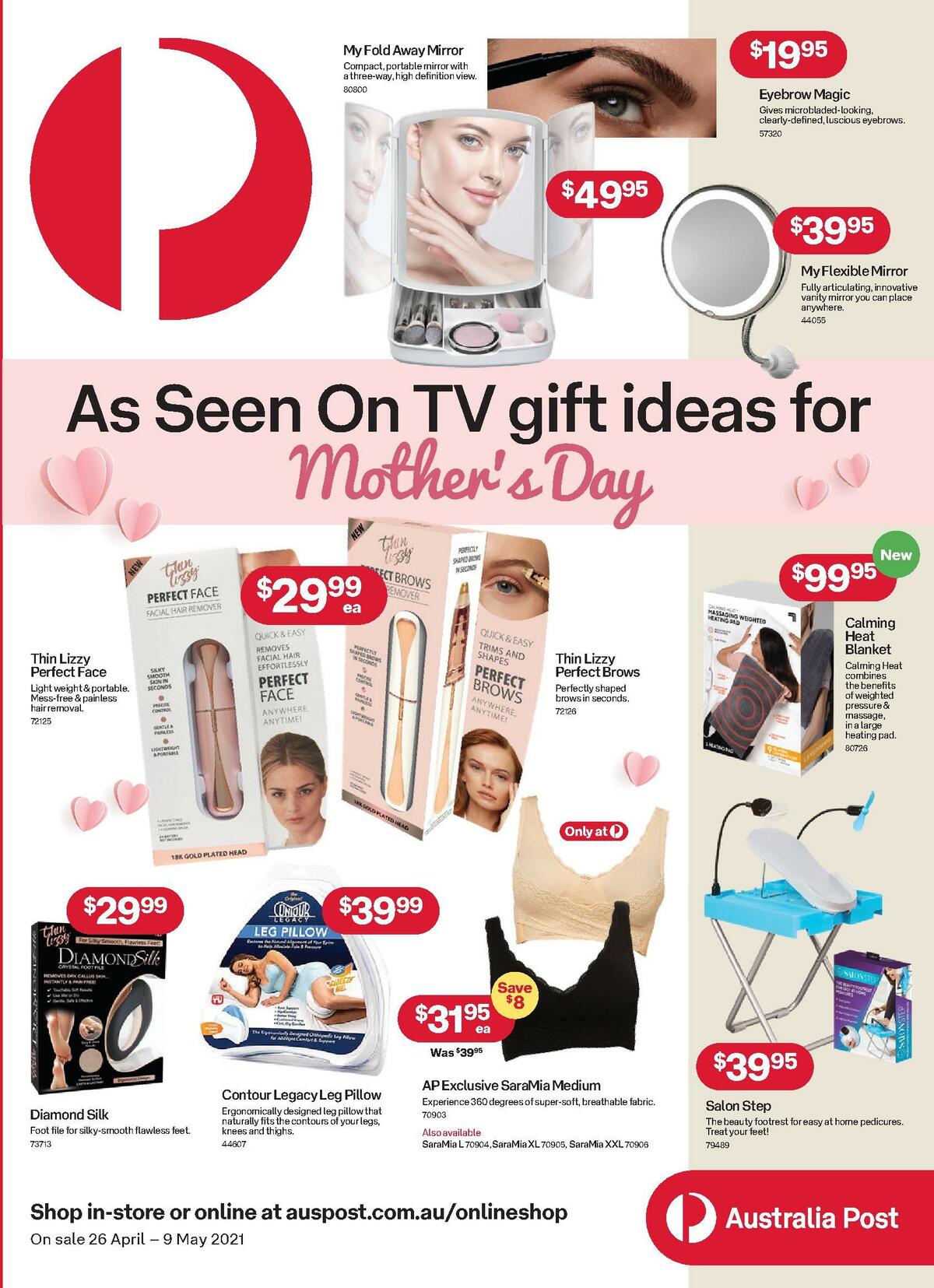 Australia Post Mother's Day Catalogues from 26 April