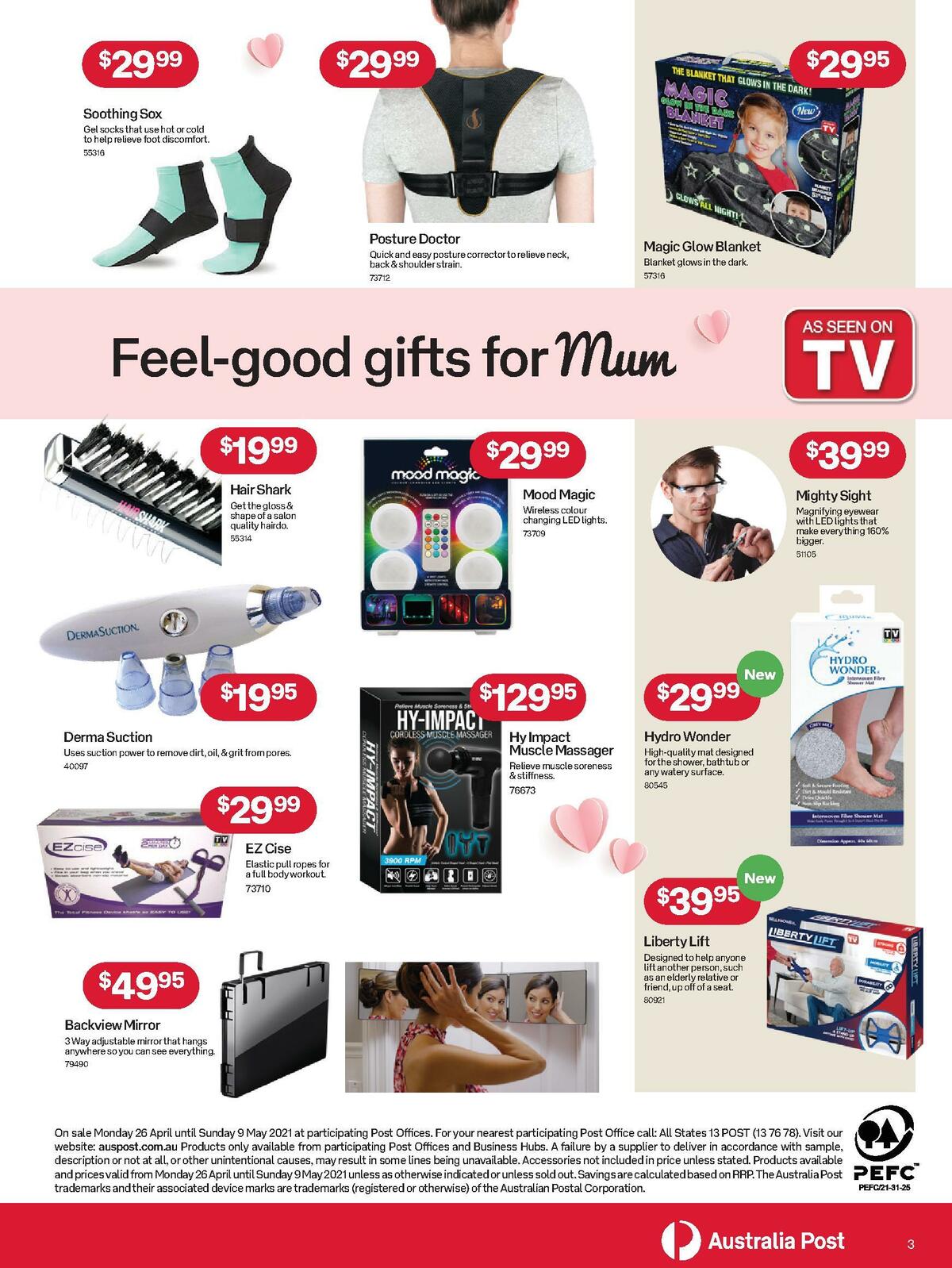 Australia Post Mother's Day Catalogues from 26 April