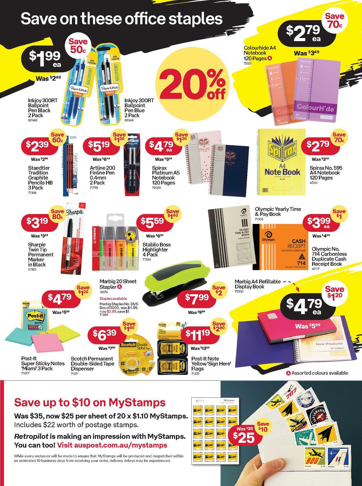 Australia Post Catalogues from 7 June