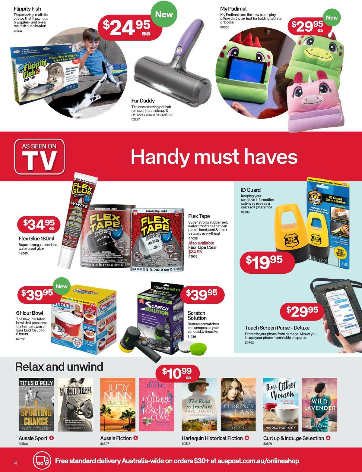 Australia Post Catalogues from 5 July