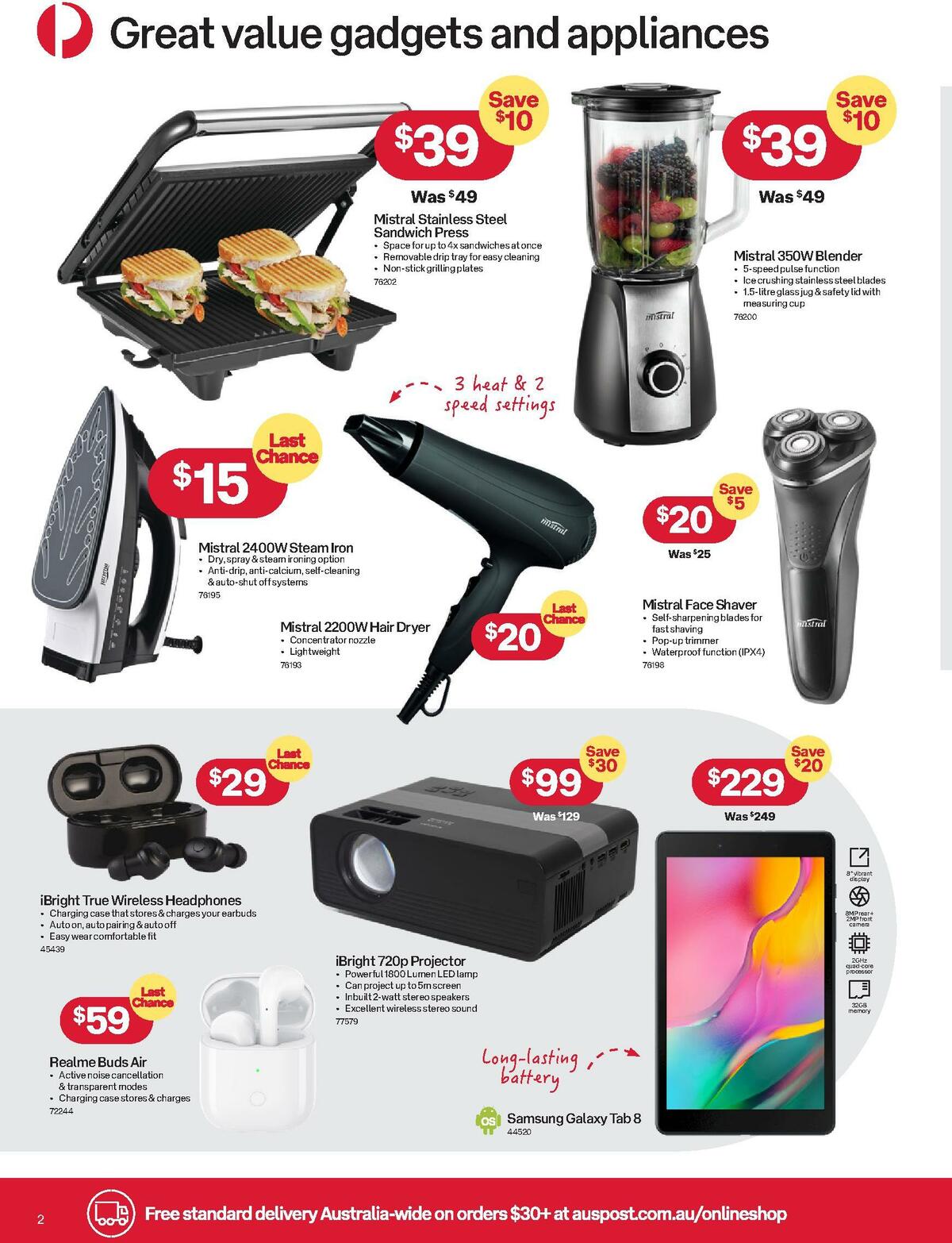 Australia Post Catalogues from 12 July