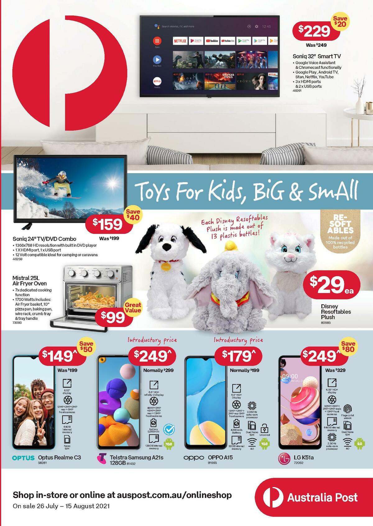 Australia Post Catalogues from 26 July