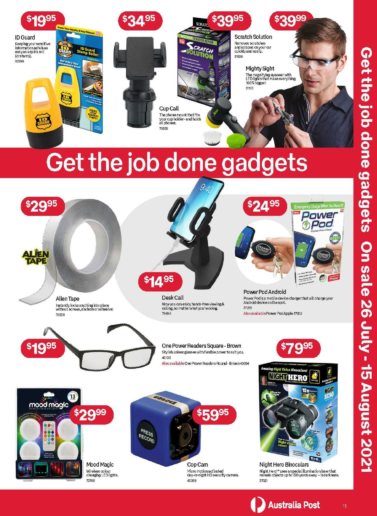 Australia Post Catalogues from 26 July