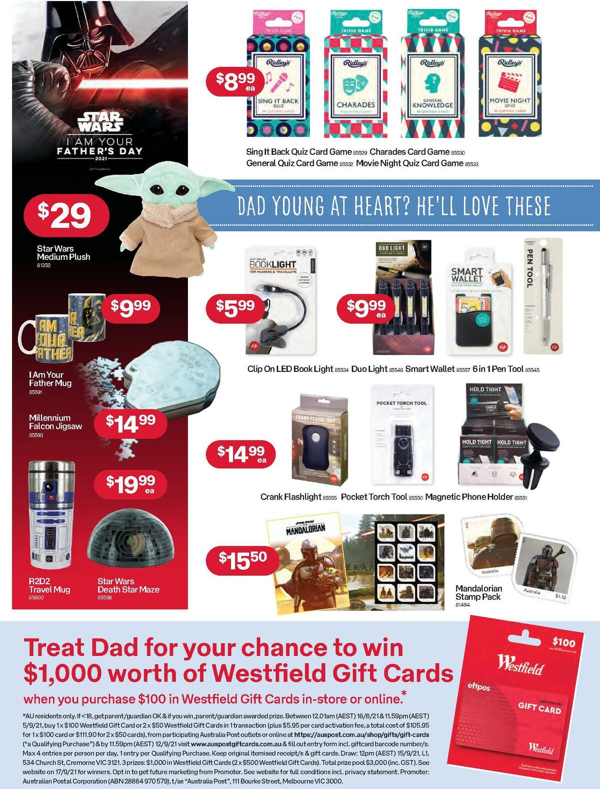 Australia Post Catalogues from 16 August