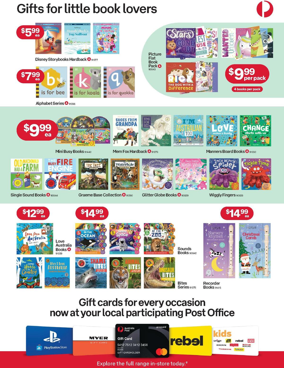 Australia Post Catalogues from 4 October