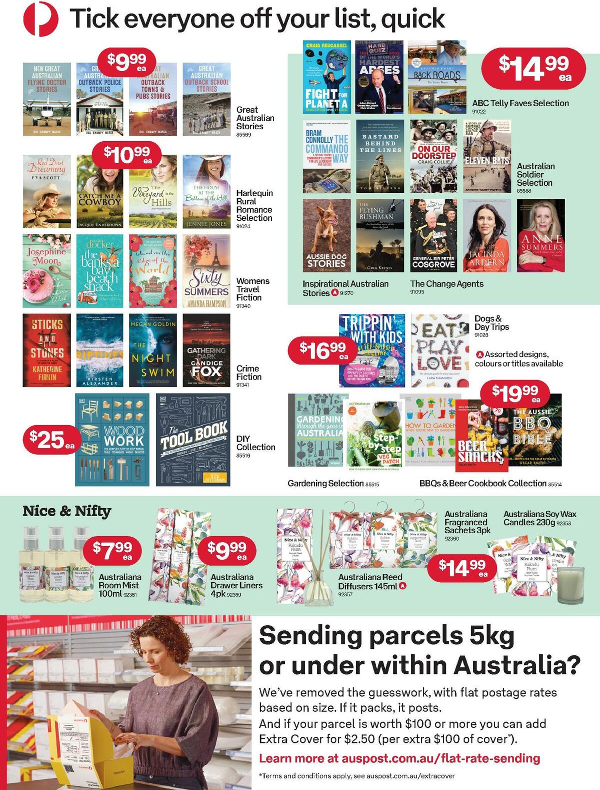 Australia Post Catalogues from 4 October