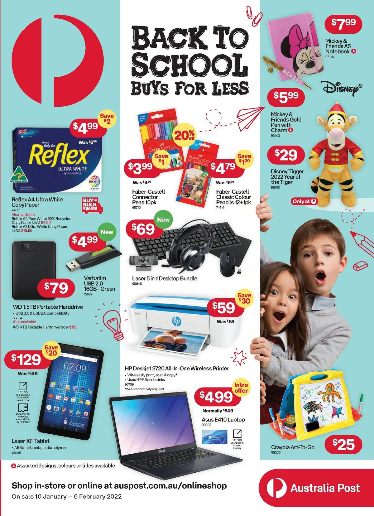 Australia Post Catalogues from 10 January