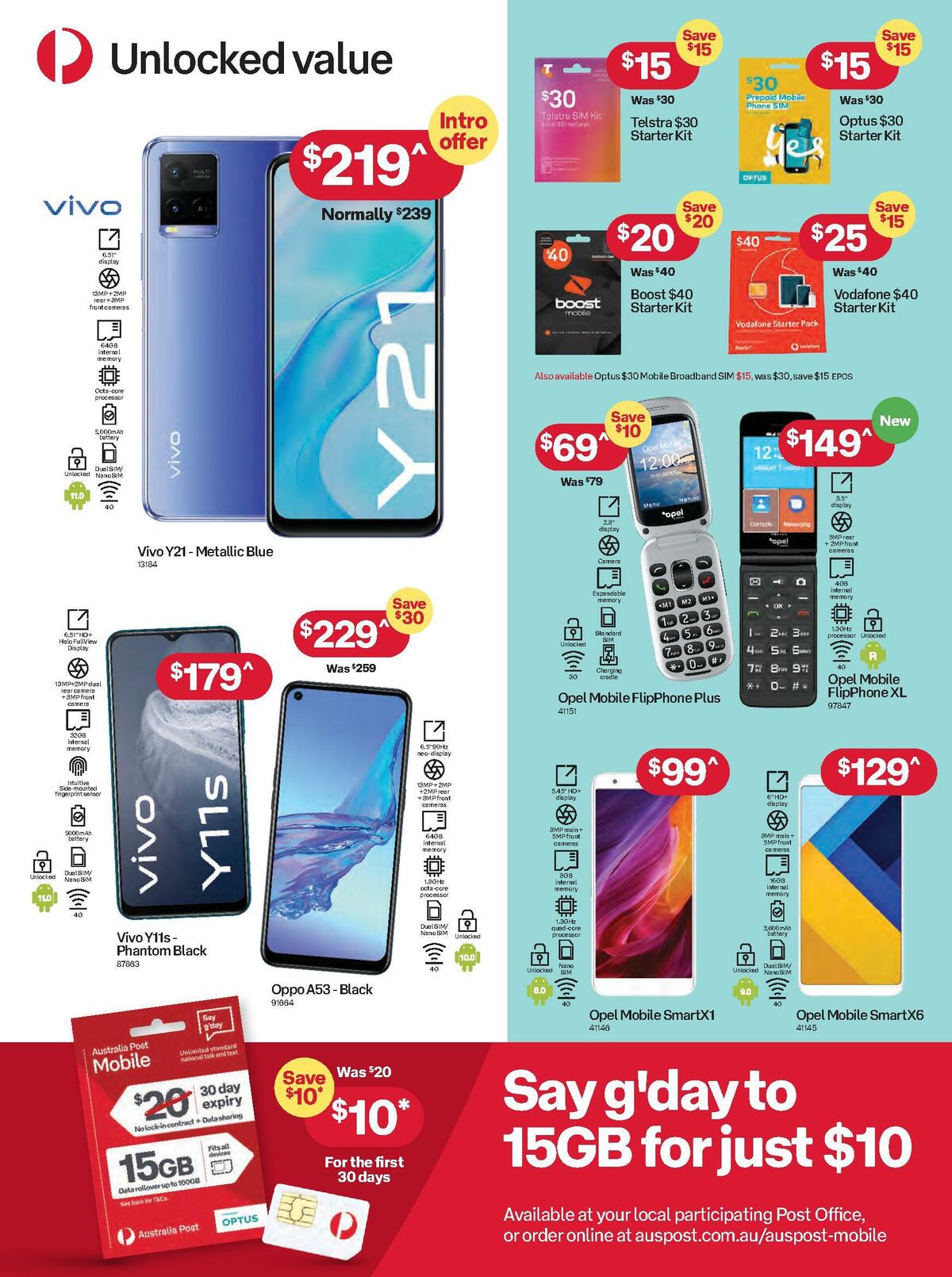 Australia Post Catalogues from 10 January