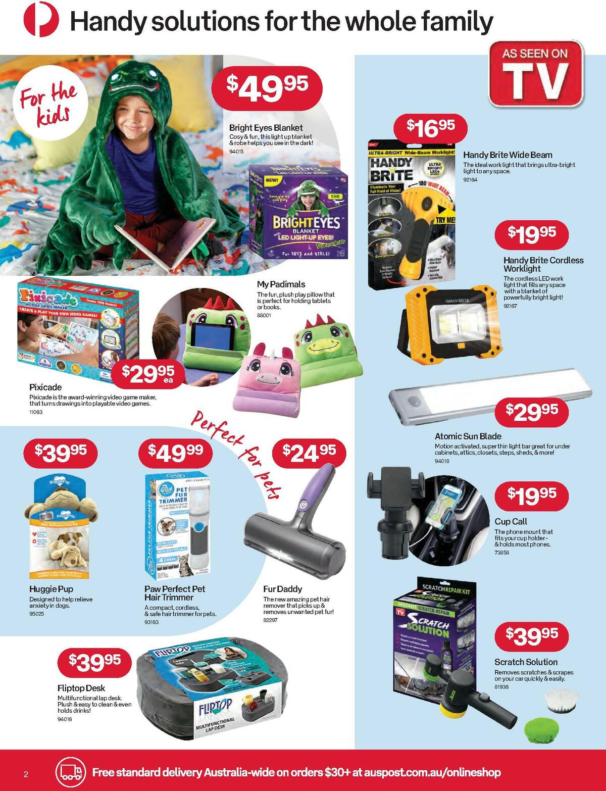 Australia Post Catalogues from 17 January