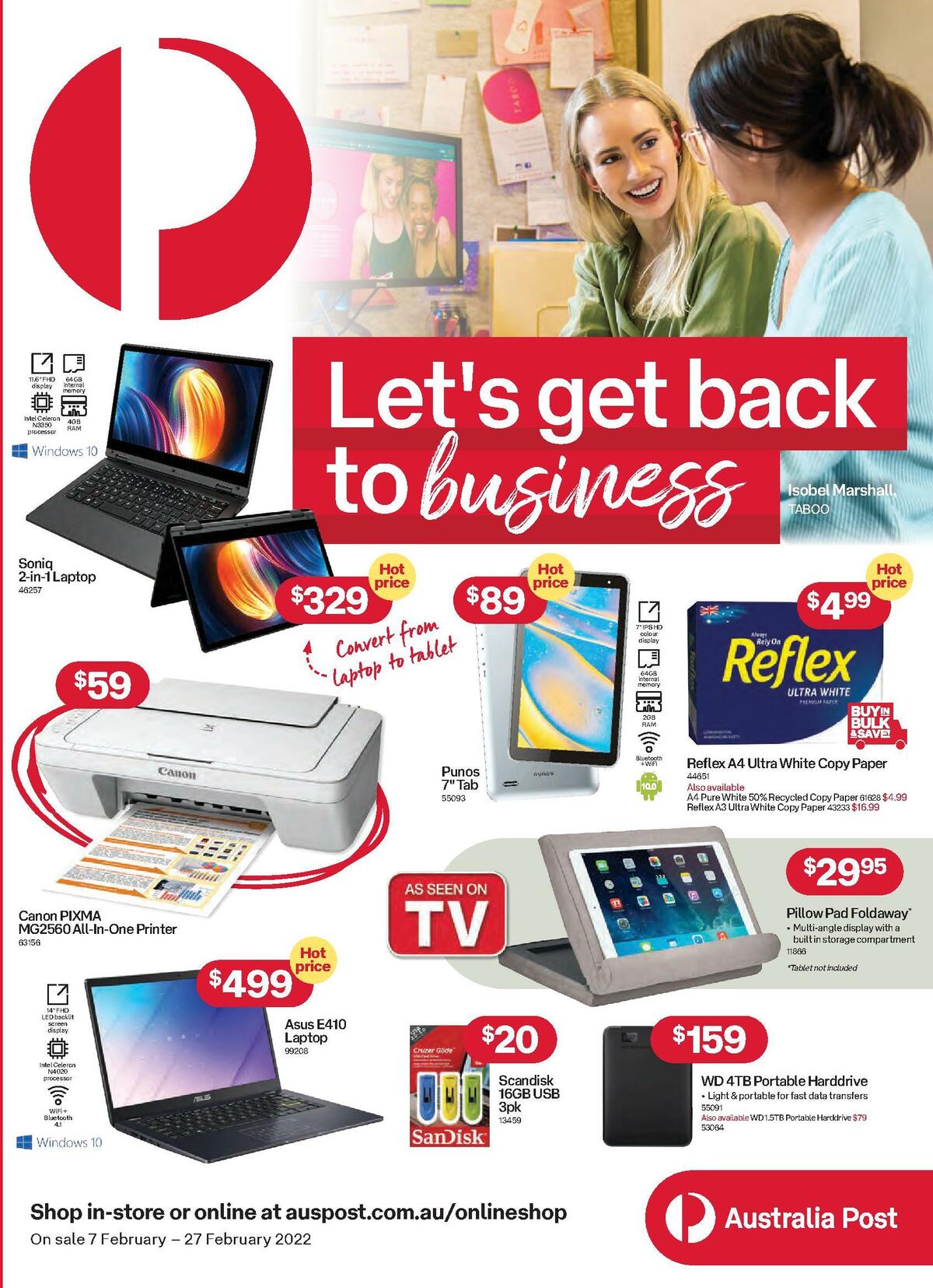 Australia Post Catalogues from 7 February