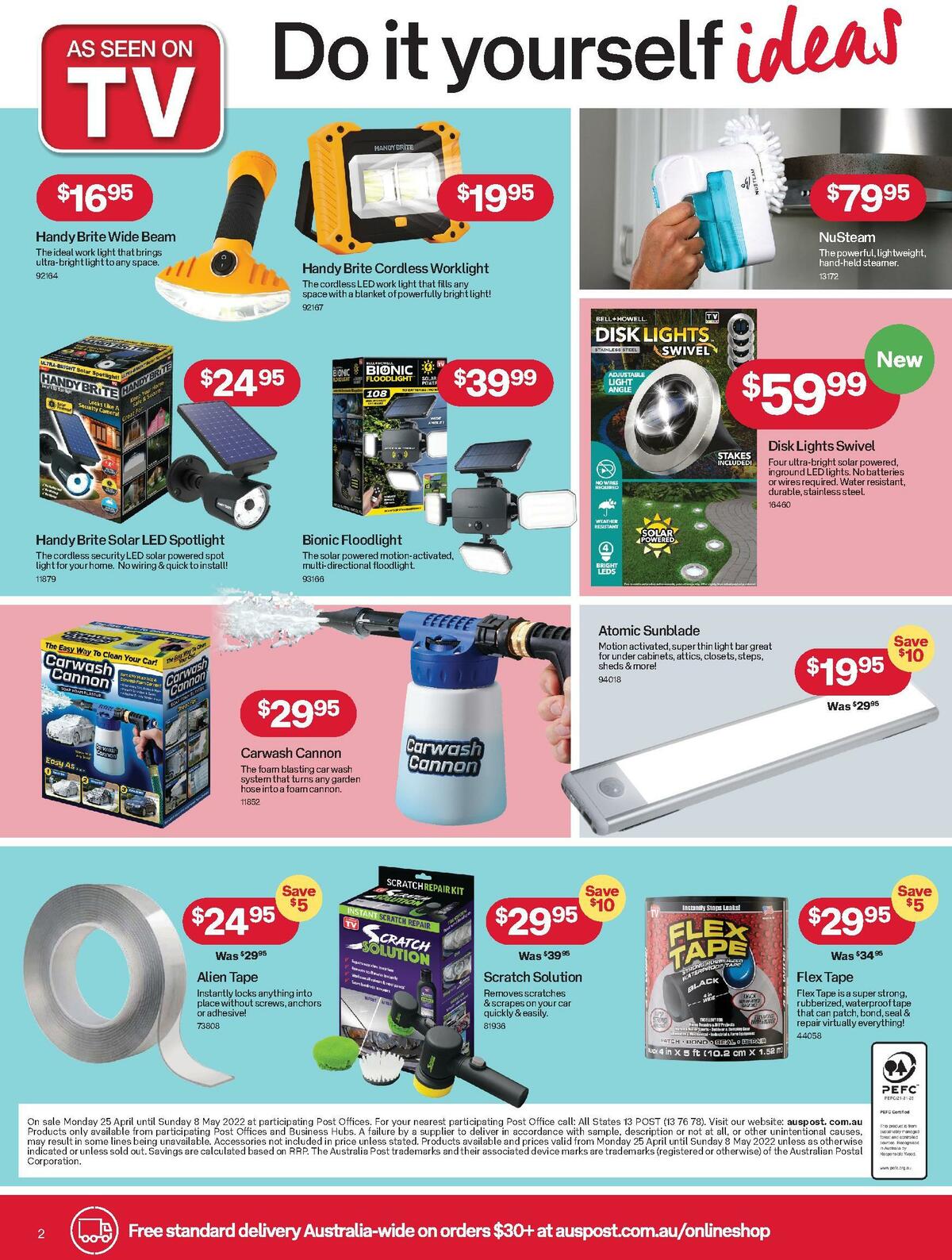 Australia Post Catalogues from 25 April