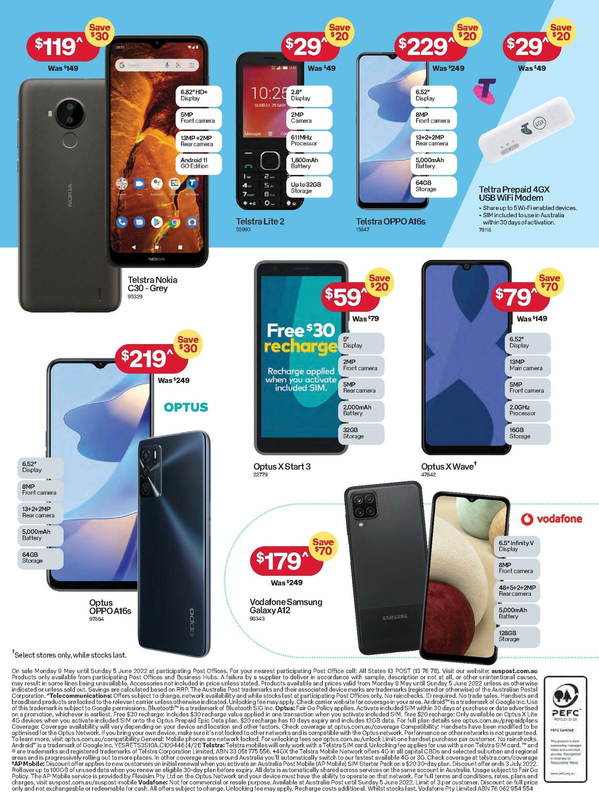 Australia Post Catalogues from 9 May