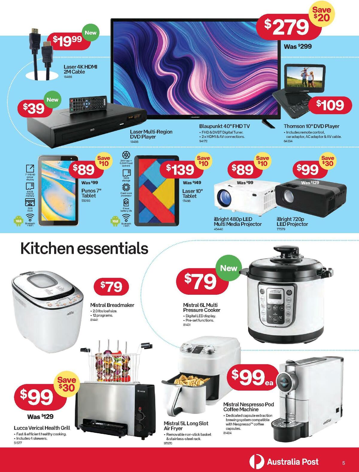 Australia Post Catalogues from 9 May