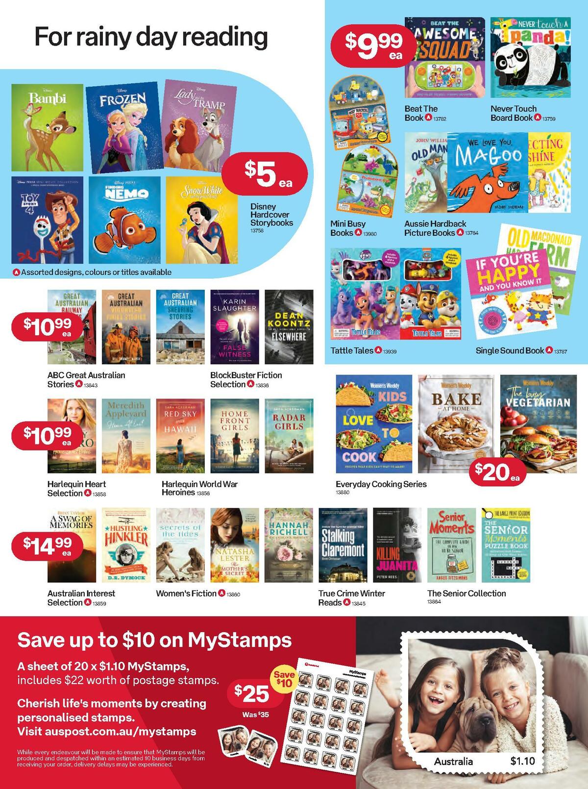 Australia Post Catalogues from 9 May