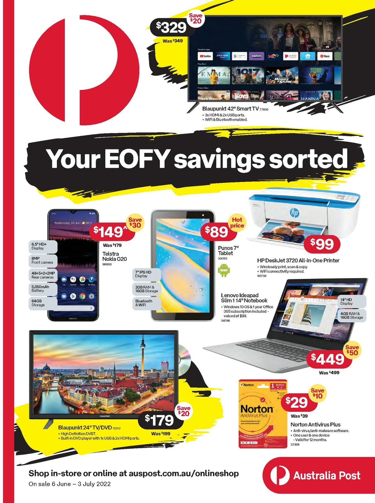 Australia Post Catalogues from 6 June