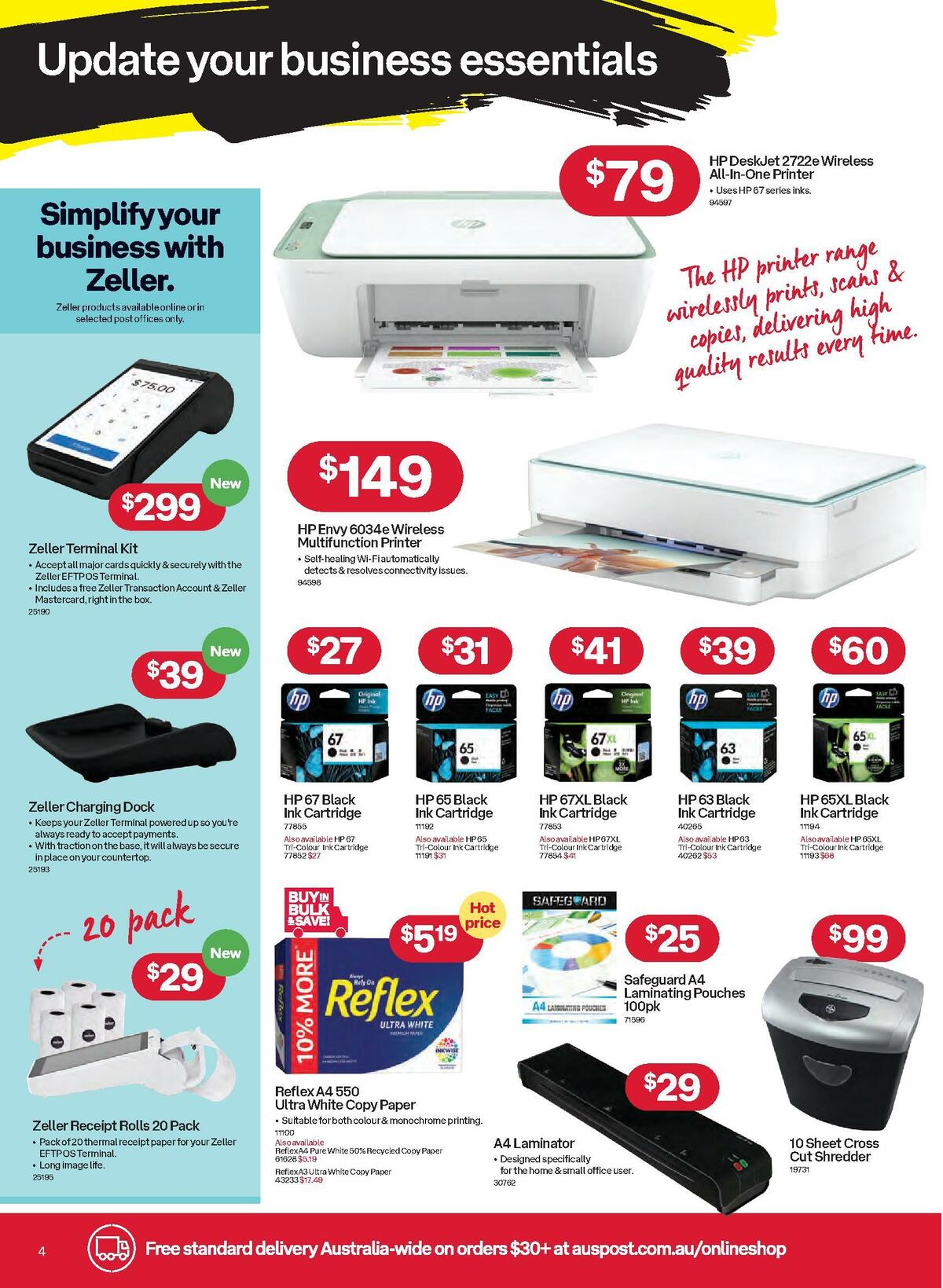 Australia Post Catalogues from 6 June