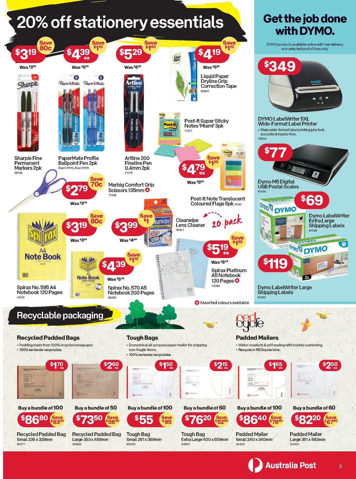 Australia Post Catalogues from 6 June