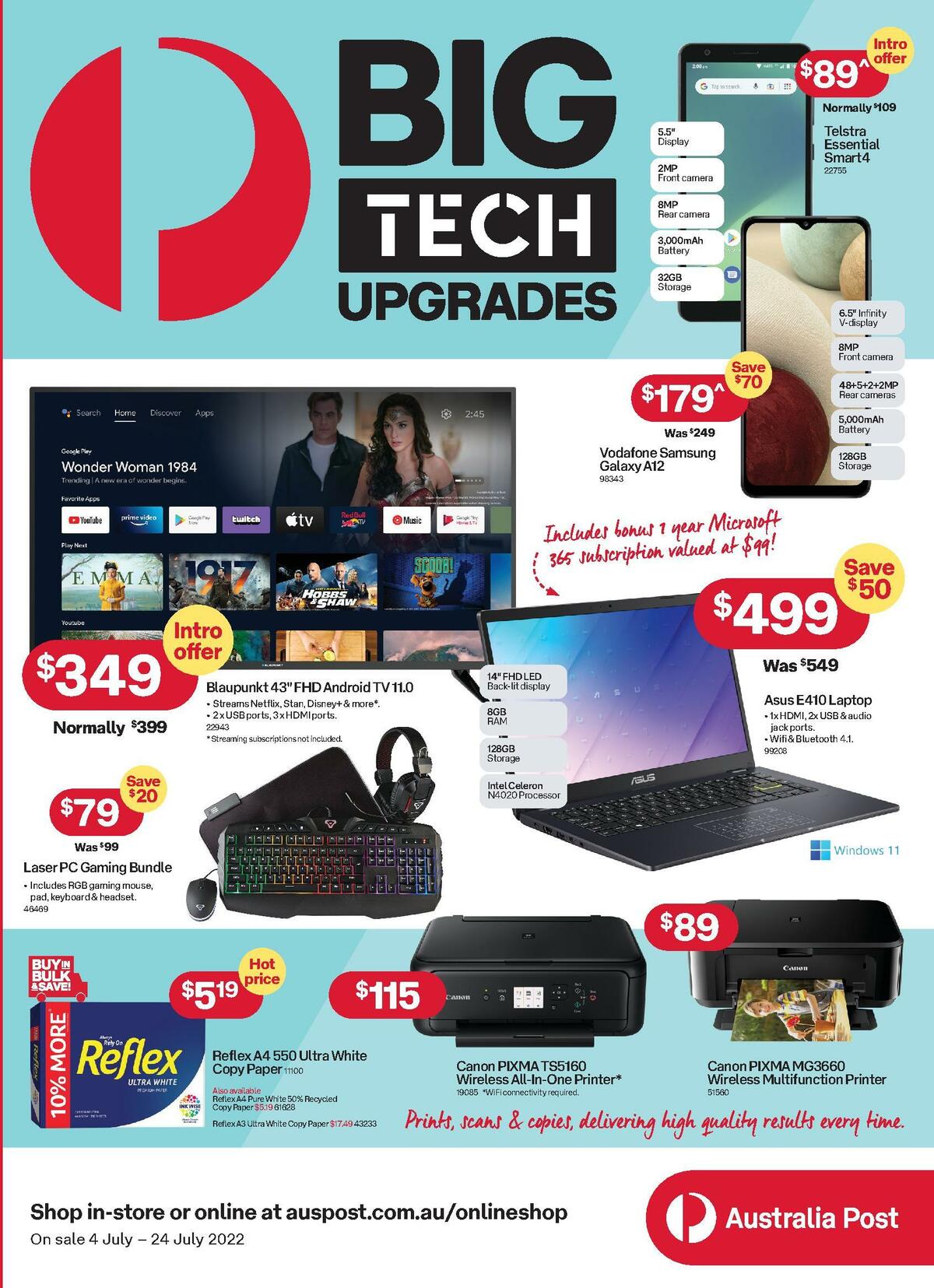 Australia Post Catalogues from 4 July