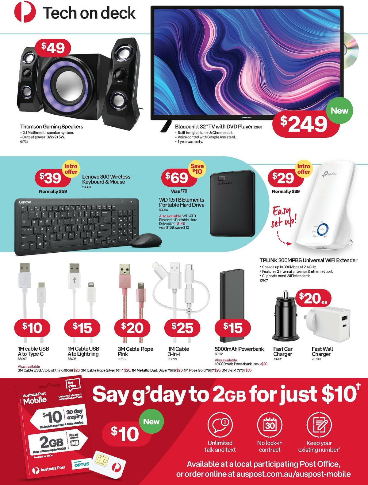 Australia Post Catalogues from 4 July