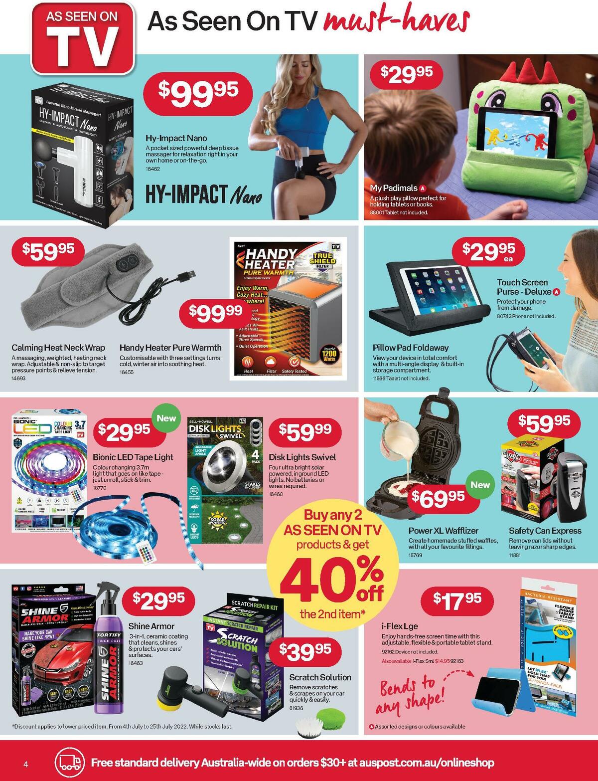 Australia Post Catalogues from 4 July