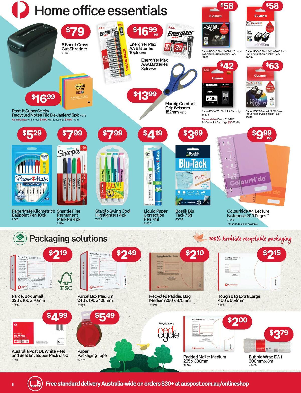 Australia Post Catalogues from 4 July