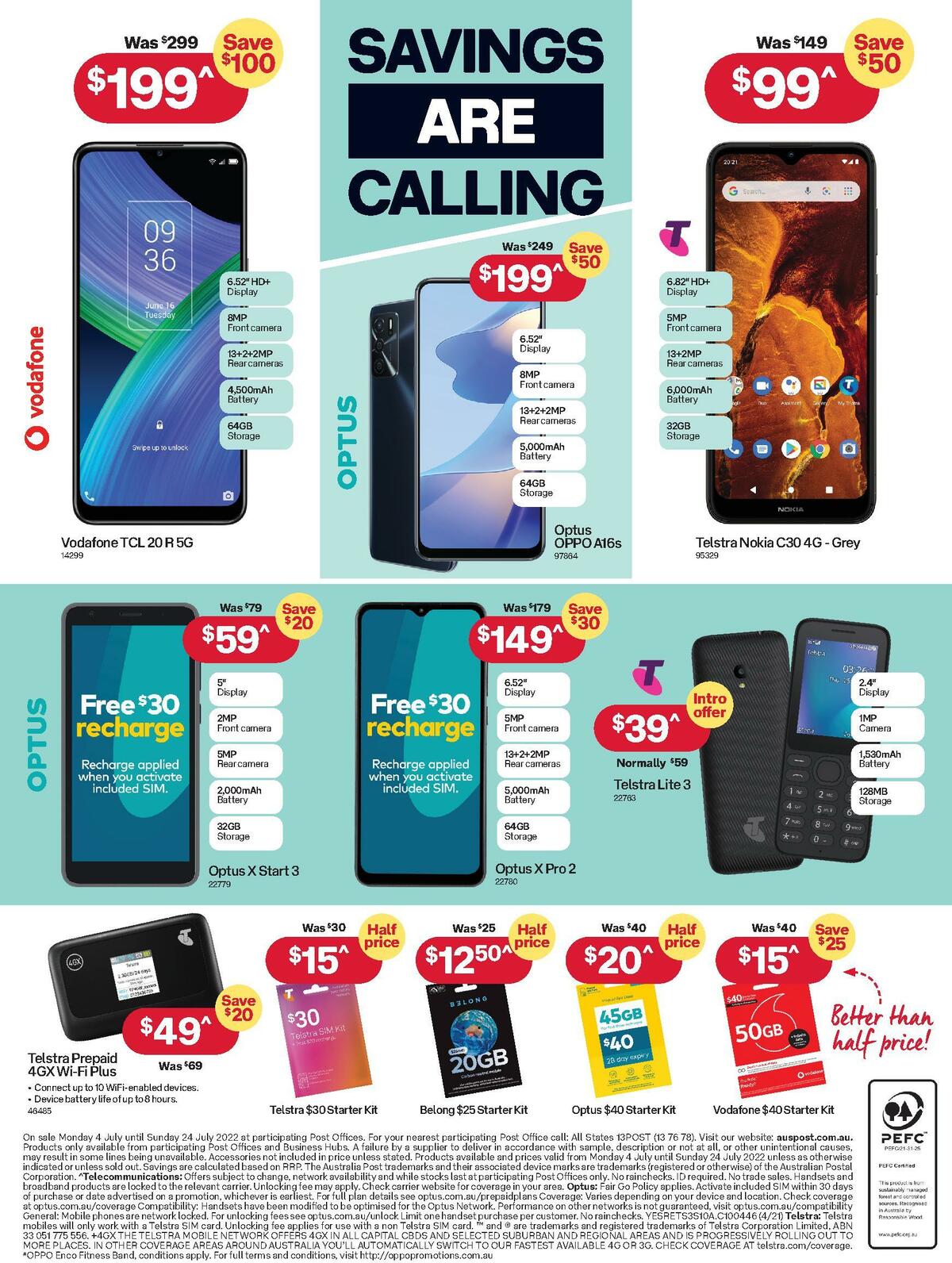 Australia Post Catalogues from 3 July
