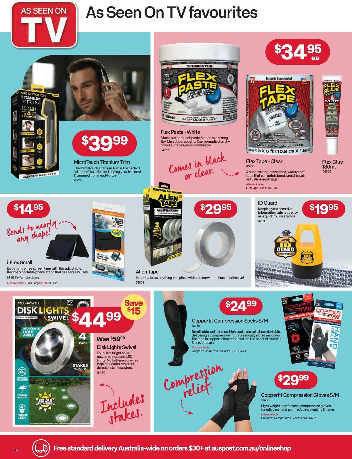 Australia Post Catalogues from 25 July