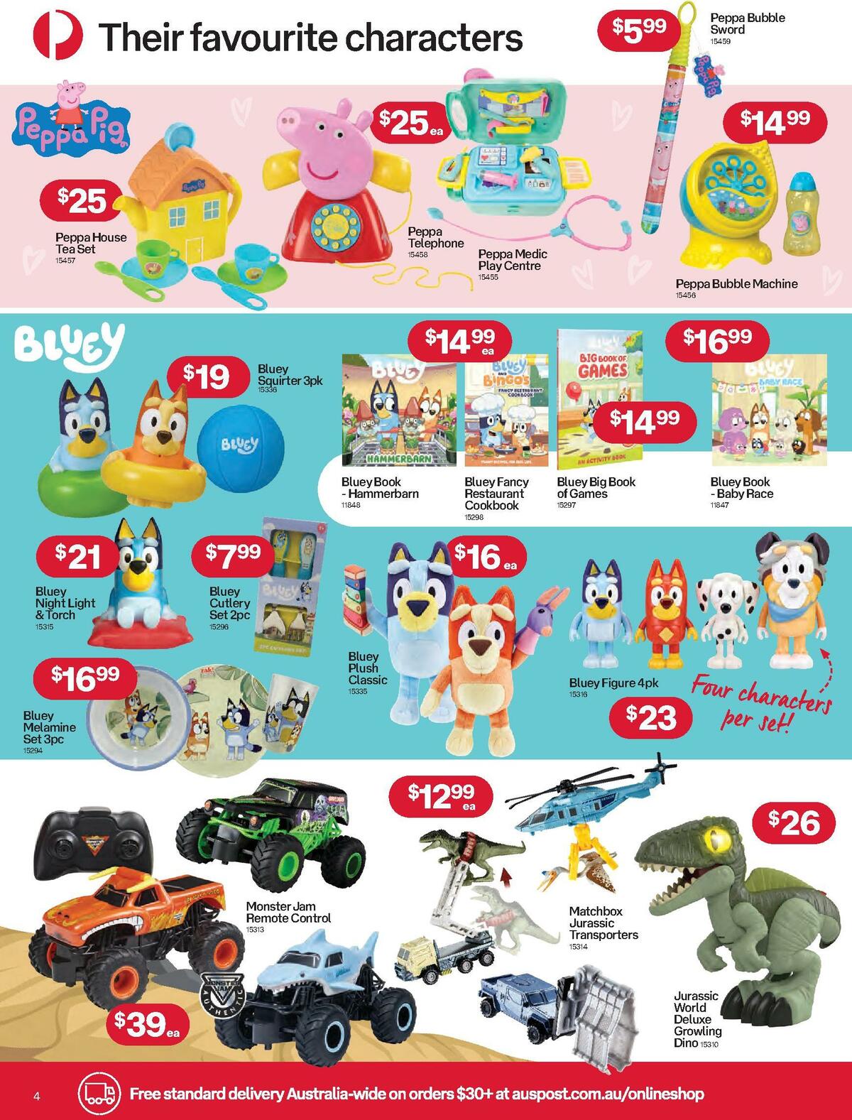 Australia Post Catalogues from 25 July