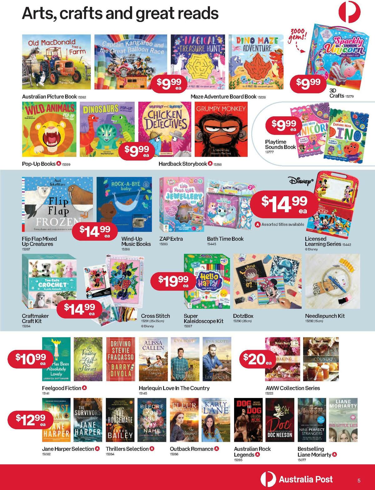 Australia Post Catalogues from 25 July