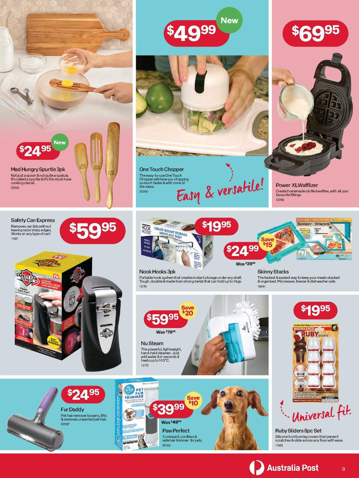 Australia Post Catalogues from 25 July