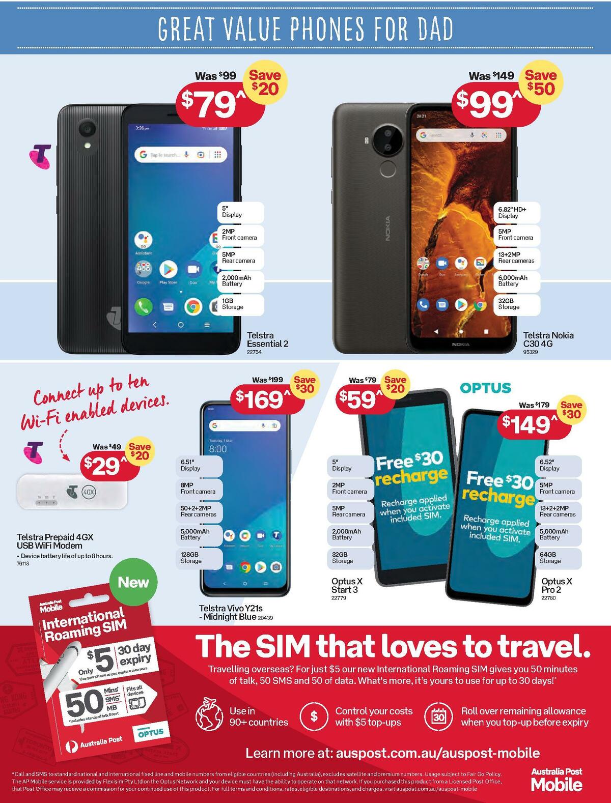 Australia Post Catalogues from 15 August