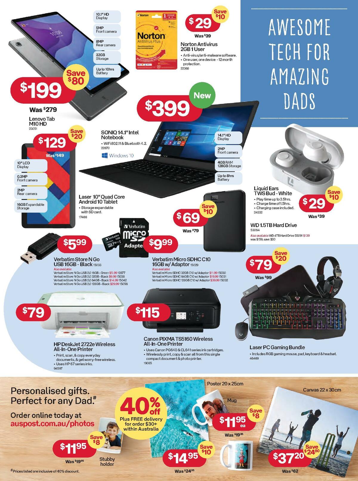 Australia Post Catalogues from 15 August