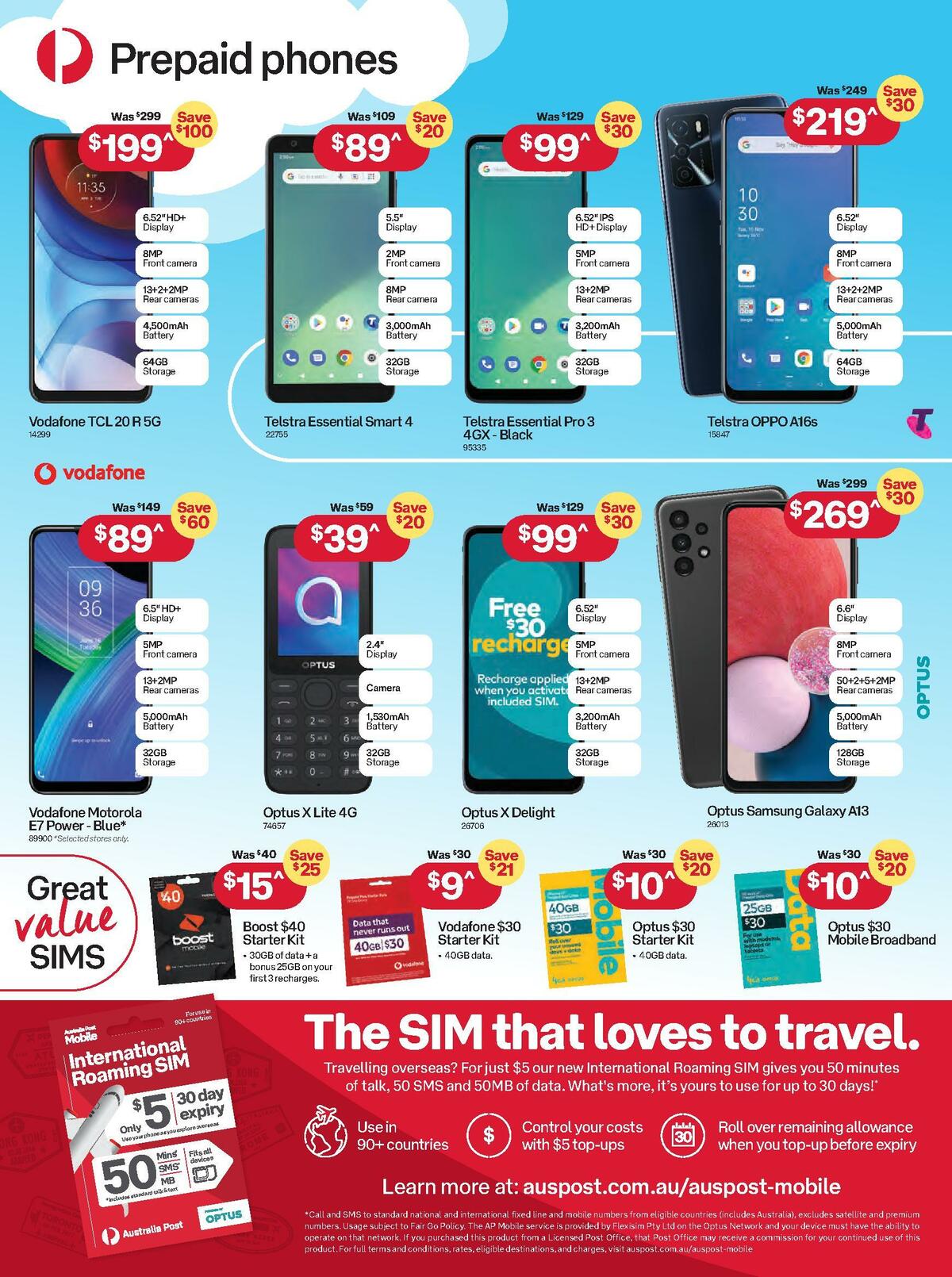 Australia Post Catalogues from 5 September