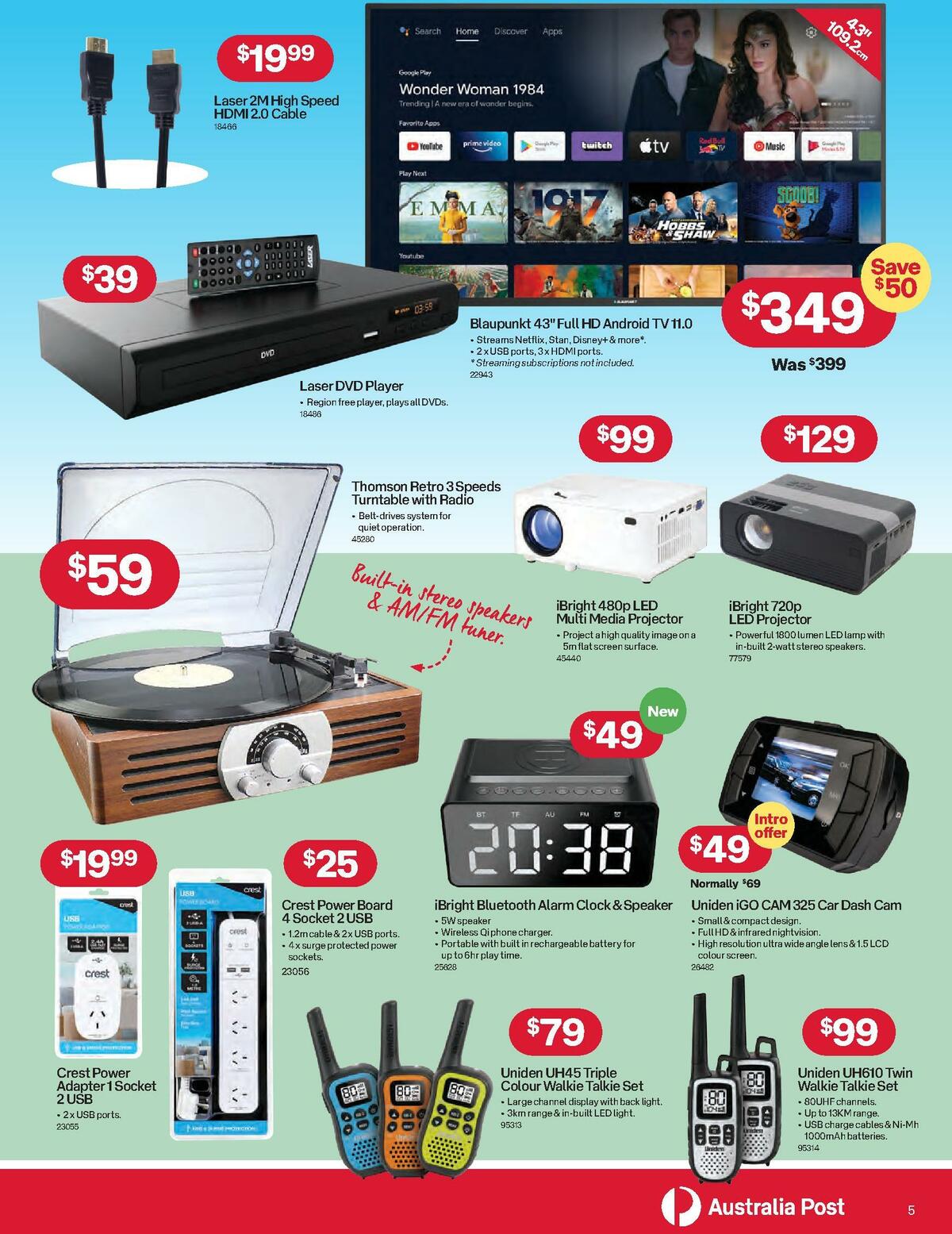 Australia Post Catalogues from 5 September